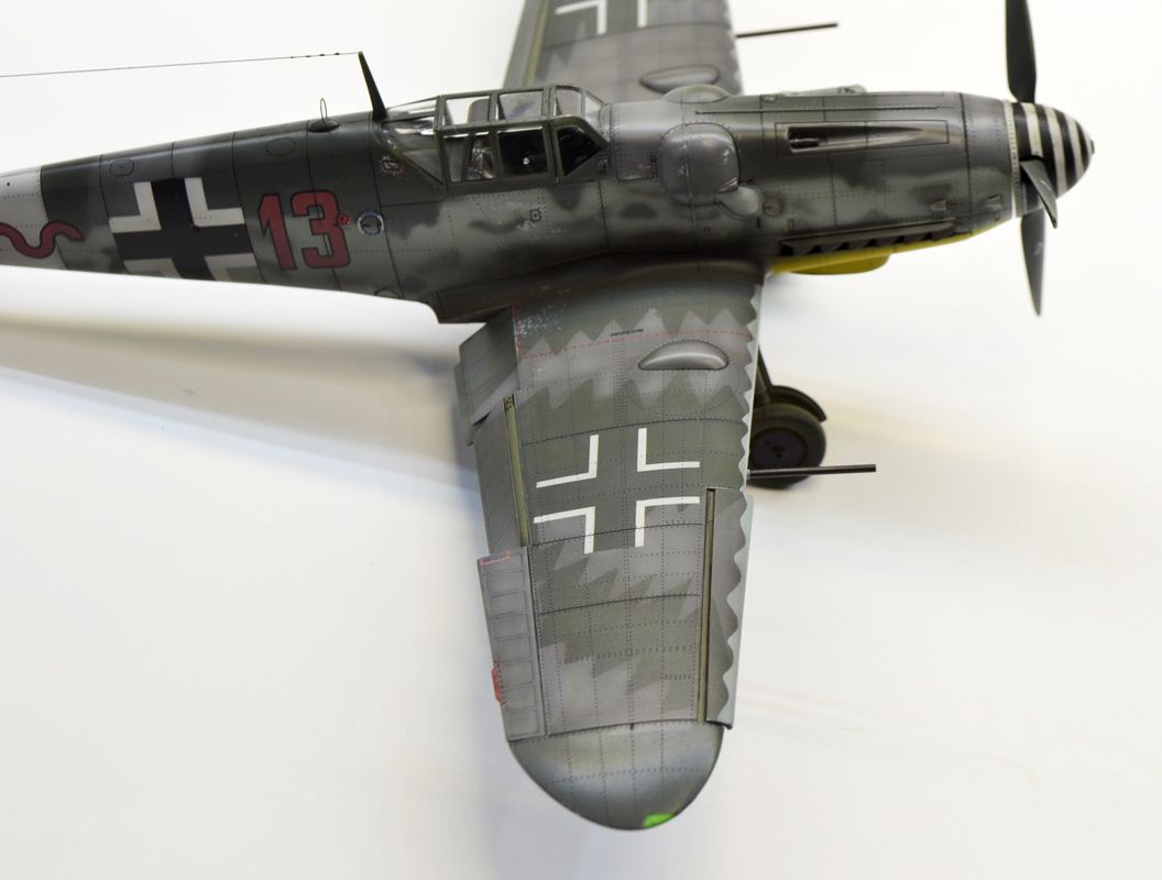 47008 1/72 Bf 109G-6 camo mask for Bartels wing