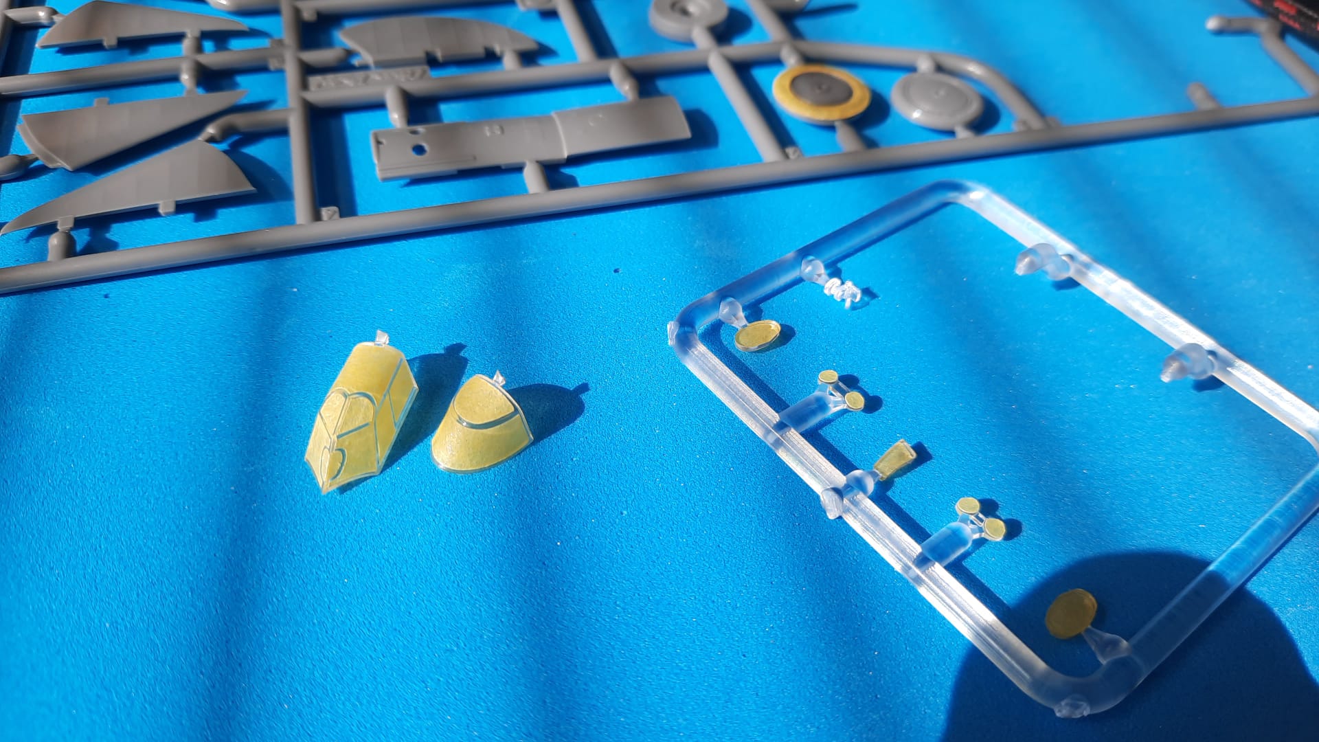 54065 1/48 I-16 mask (for Clear Prop)