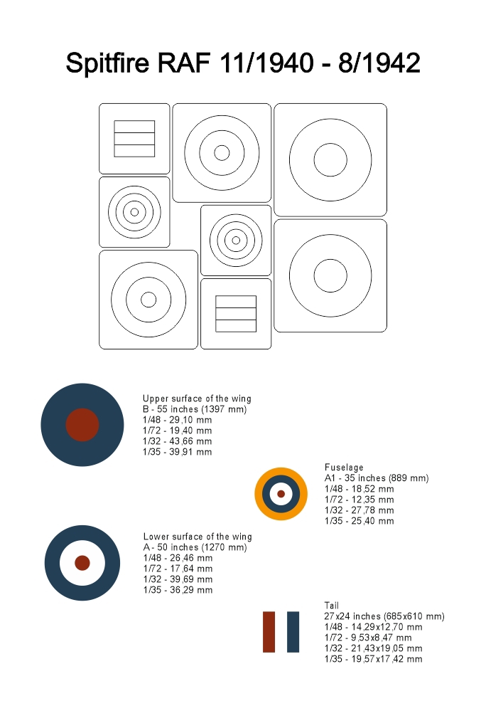 23032 1/32 Spitfire RAF early