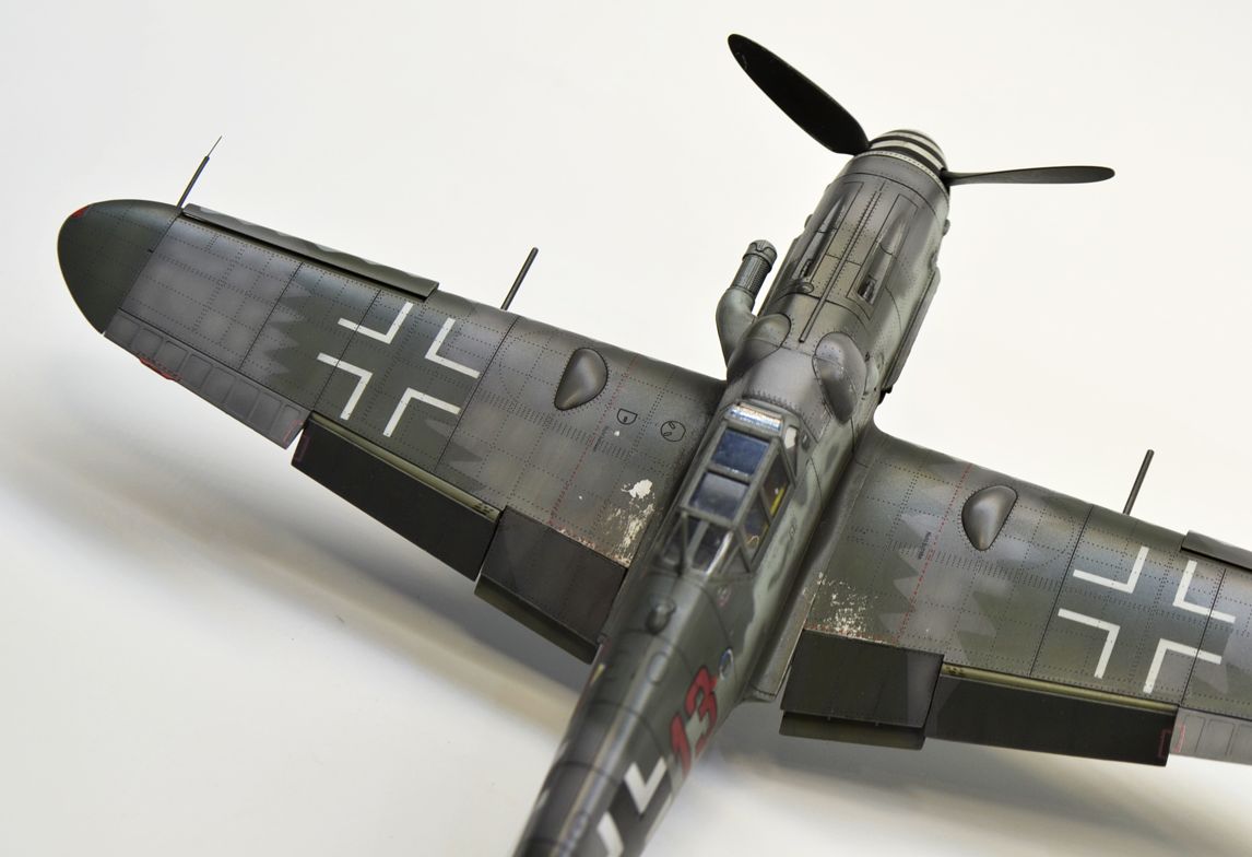 44011 1/48 Bf 109G-6 camo mask for Bartels wing
