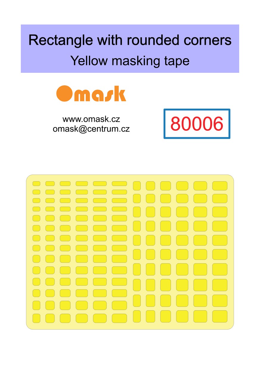 X8002 Universal set 2 - yellow mask