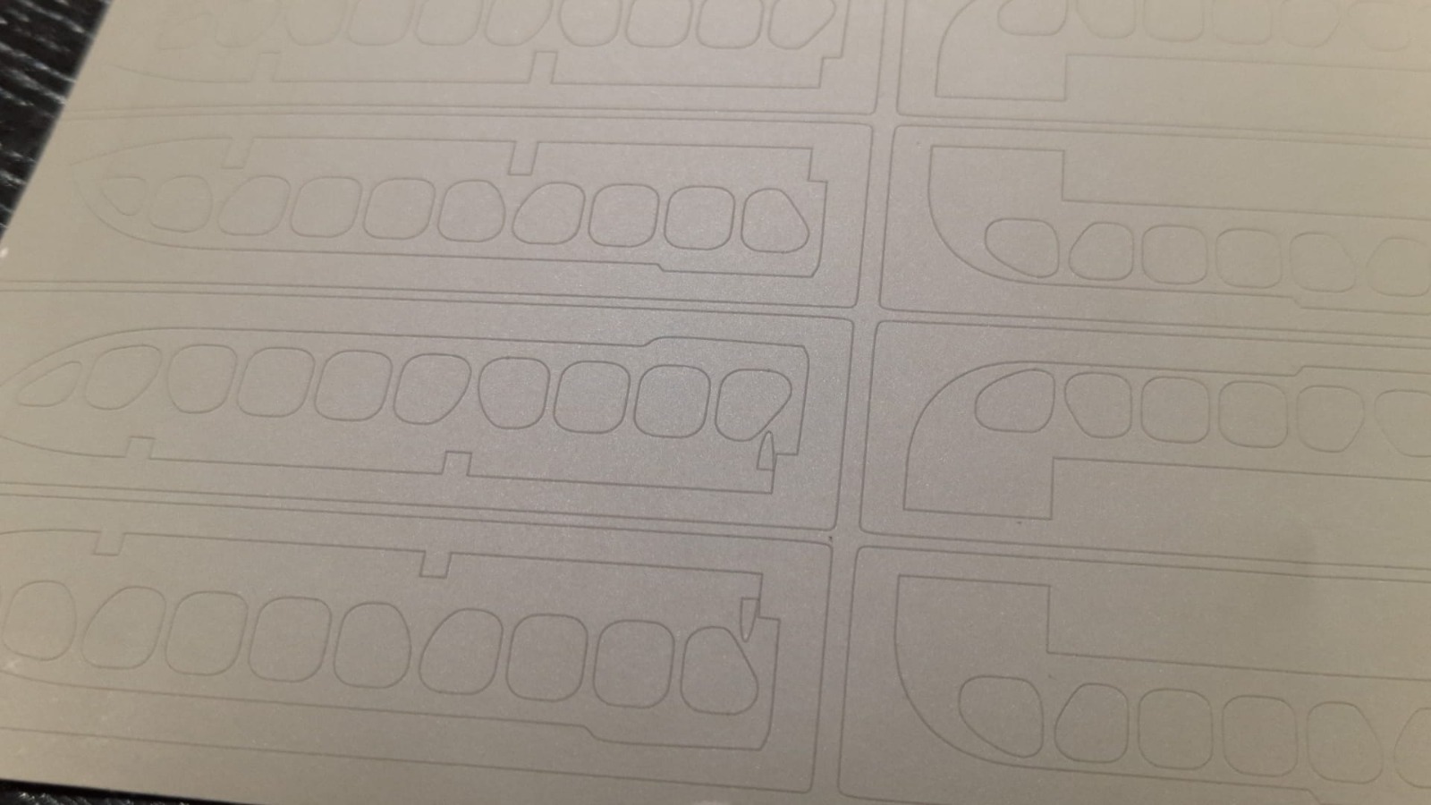64009 1/48 Bf Fw 190 A2/3/4 masks for control surfaces (for Eduard)
