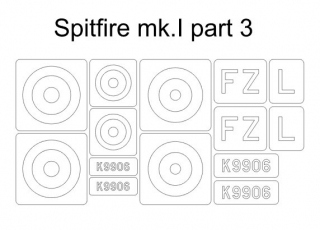 34015 1/48 Spitfire Mk.I part 3 (pro Eduard 11143 kamo C)
