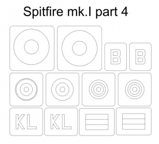 34016 1/48 Spitfire Mk.I part 4 (pro Eduard 11143 kamo E)