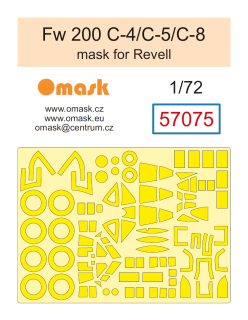 57075 1/72 Fw 200 C-4/C-5/C-8 mask (for Revell)