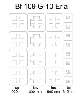 24040 1/48 Bf 109 G-10 Erla