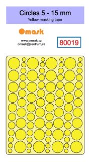 80019 Kolečka 5 - 15 mm (Kabuki)