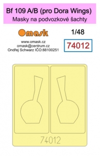 74012 1/48 Bf 109 A/B (pro Dora Wings)