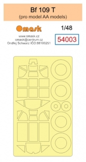 54003 1/48 Bf 109 T (AA models)