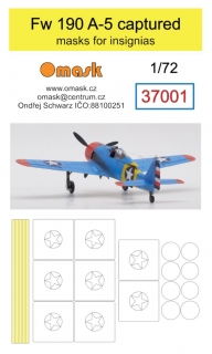 37001 1/72 Fw 190 A-5 Captured