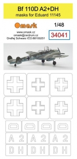 34041 1/48 Bf 110D A2+DH (for Eduard 11145)