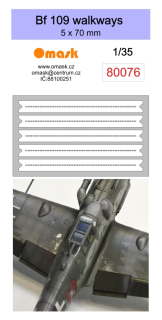 80076 1/35 Bf 109 walkways mask