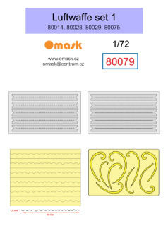 80079 1/72 Luftwaffe set 1 (80014, 80028, 80029, 80075)
