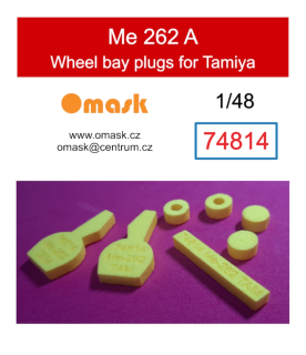 74814 1/48 Me 262 A wheel bay plugs (for Tamiya)