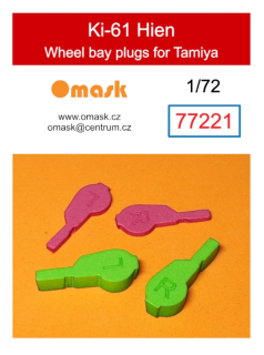 77221 1/72 Ki-61 Hien wheel bay plugs (for Tamiya)
