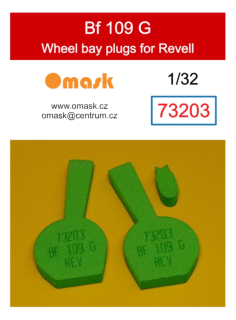 73203 1/32 Bf 109 G wheel bay plugs (for Revell)