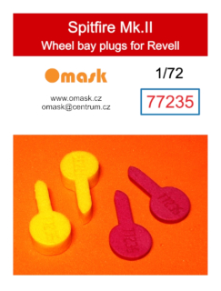 77235 1/72 Spitfire Mk.II wheel bay plugs (for Revell)